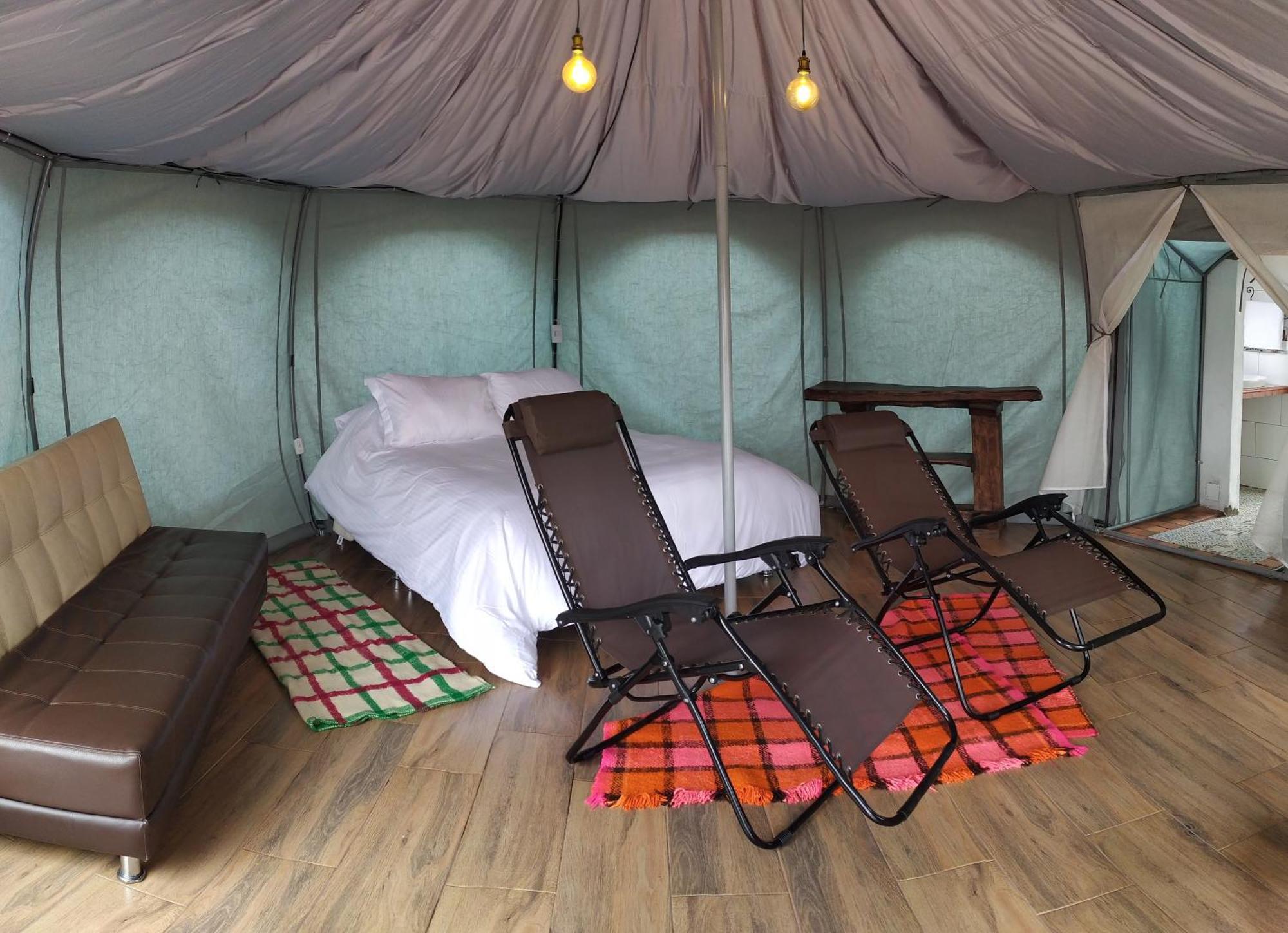 Cabanas & Glamping De Ruana Por Boyaca بايبا المظهر الخارجي الصورة