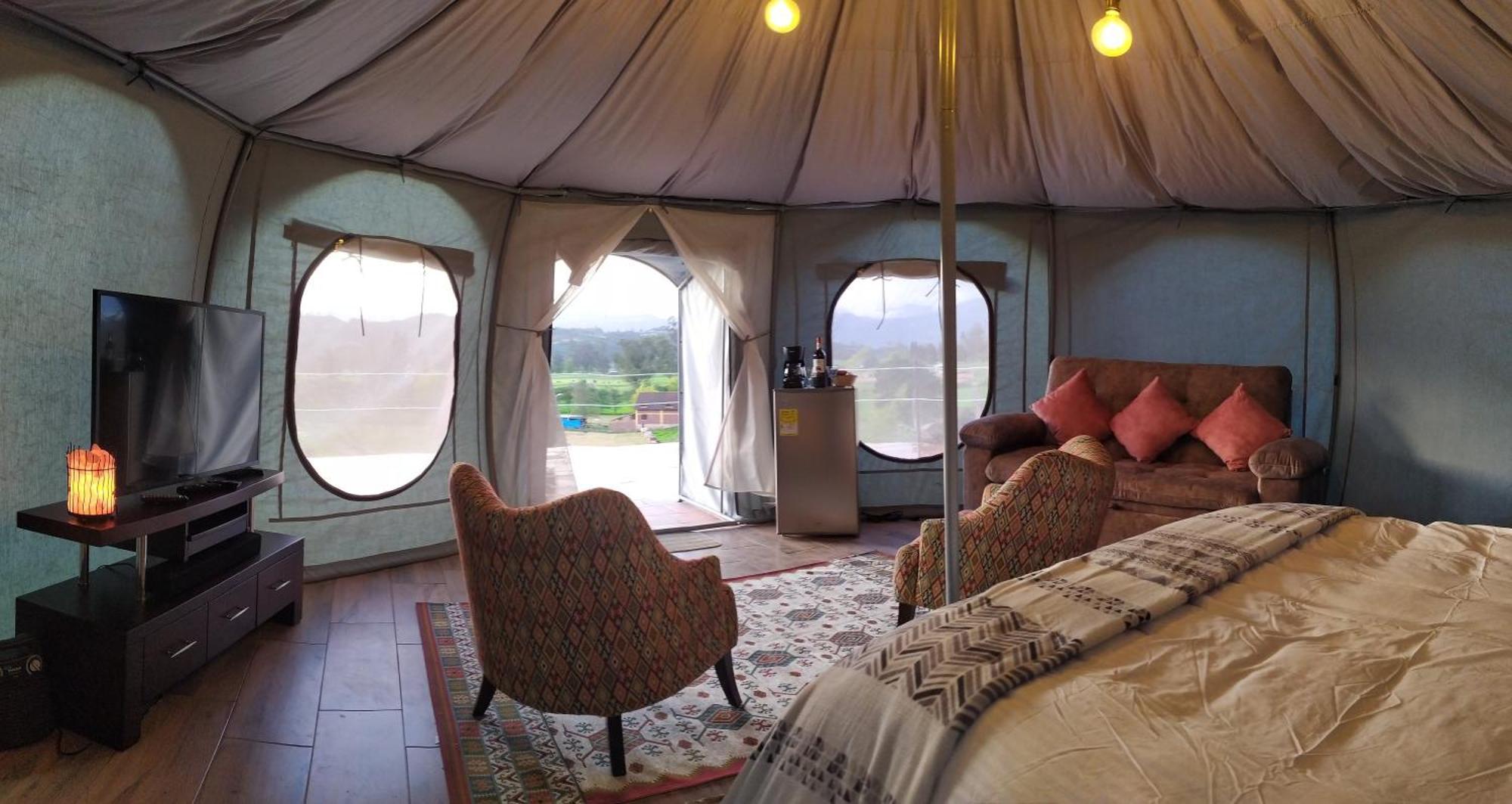 Cabanas & Glamping De Ruana Por Boyaca بايبا المظهر الخارجي الصورة