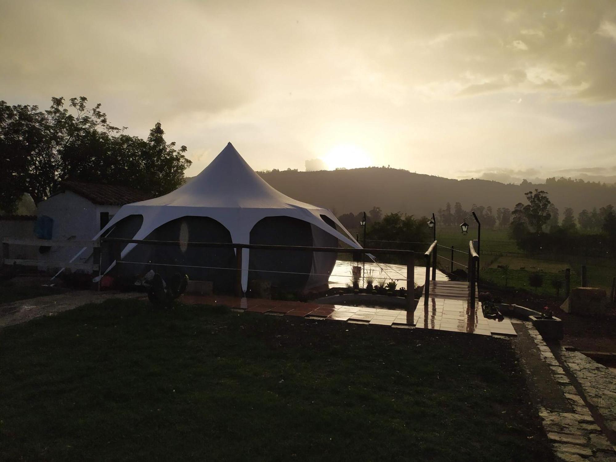 Cabanas & Glamping De Ruana Por Boyaca بايبا المظهر الخارجي الصورة