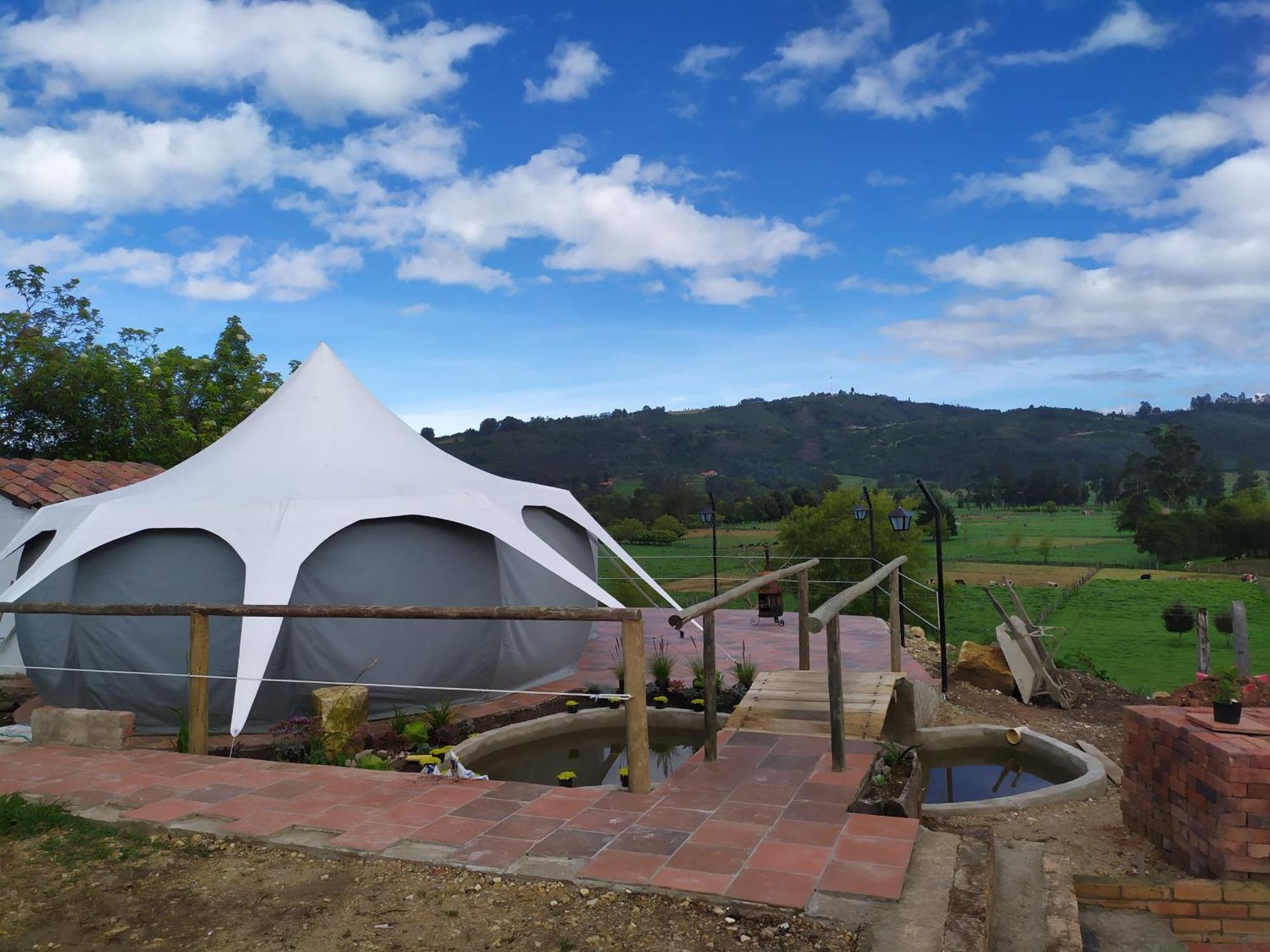 Cabanas & Glamping De Ruana Por Boyaca بايبا المظهر الخارجي الصورة