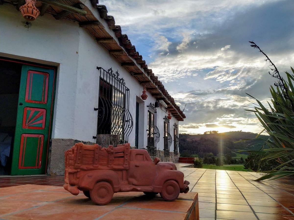 Cabanas & Glamping De Ruana Por Boyaca بايبا المظهر الخارجي الصورة